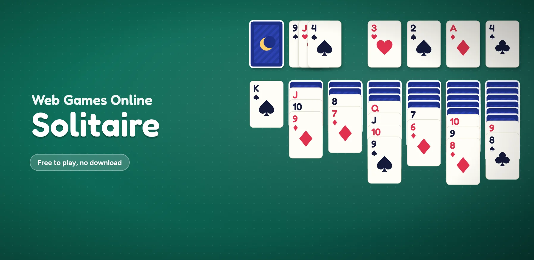 Solitaire Online, free to play in your browser